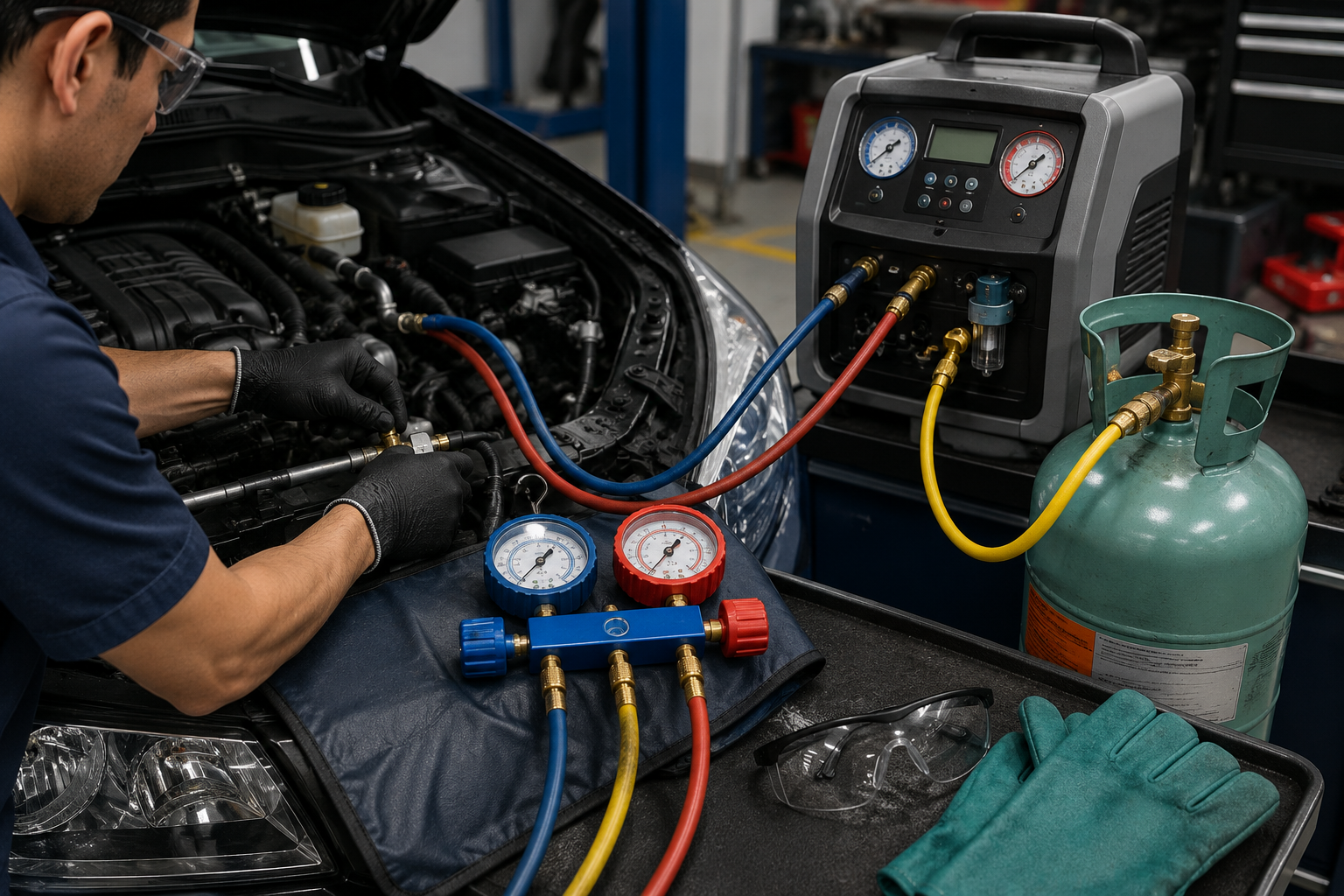 Safety equipment for AC service